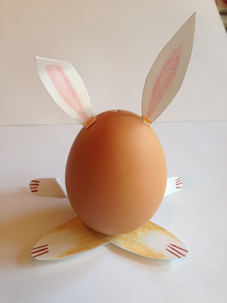 The assembled bunny.