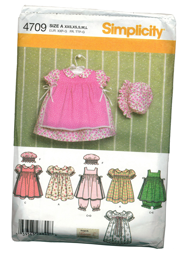 Simplicity Baby Dress Pattern